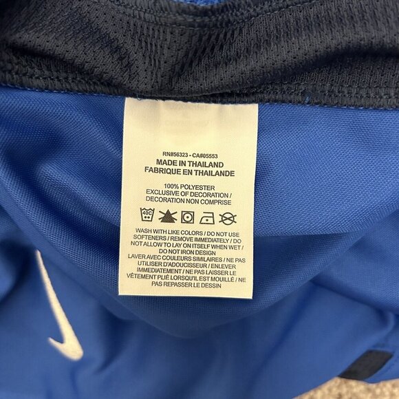 Nike Soccer Jersey Top Short Sleeves Blue Women's Dri-Fit Size XL - NWT$50 - Picture 12 of 12